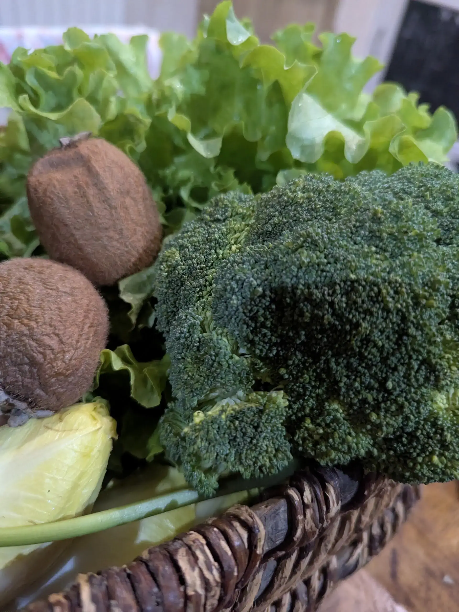 Légumes et textures